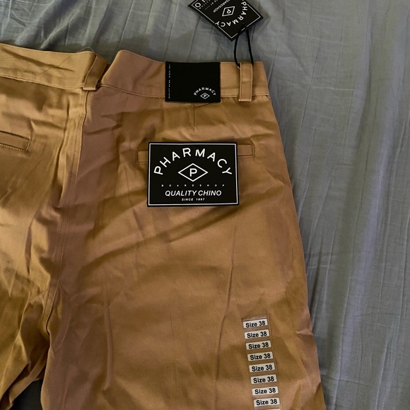 Tobacco colored chino jeans - Picture 1 of 2